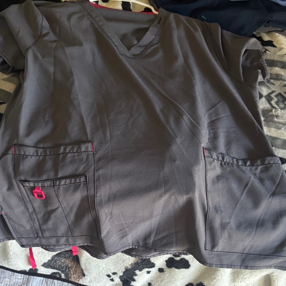 Carhartt Charcoal V-Neck Men's Shirt